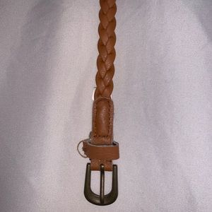 Thin Braided Belt